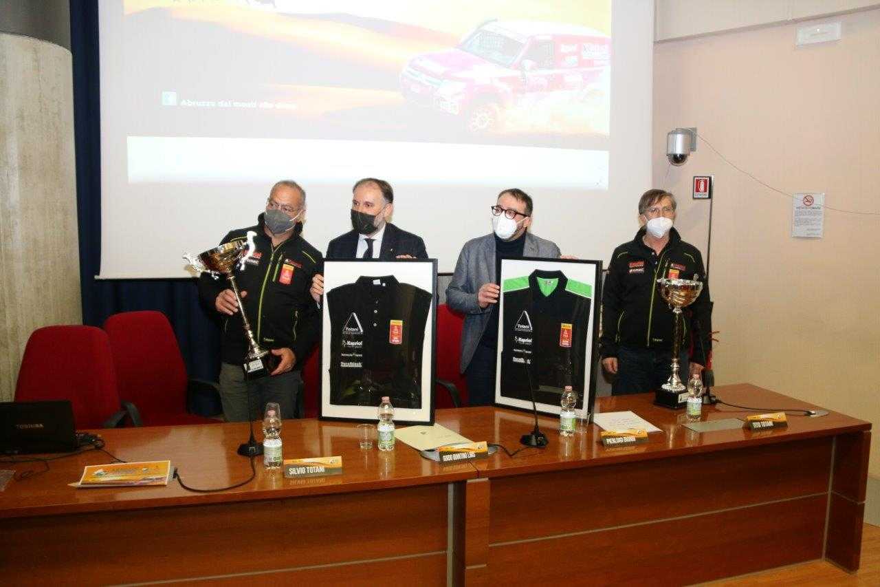 Dakar, i Totani premiati in Regione: pronti a ripetere esperienza nel 2023