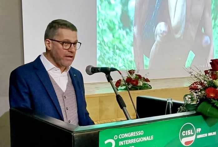 Cisl Fp Abruzzo Molise, Vincenzo Mennucci confermato alla guida