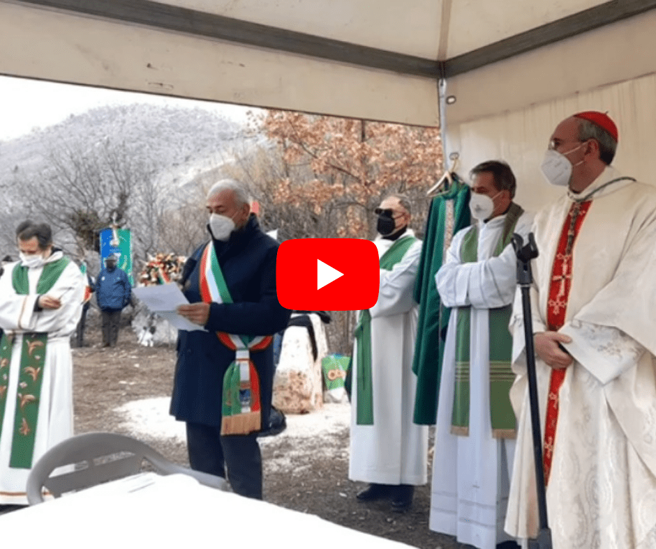 Il commovente discorso del sindaco di Massa d’Albe in ricordo degli Angeli del Velino