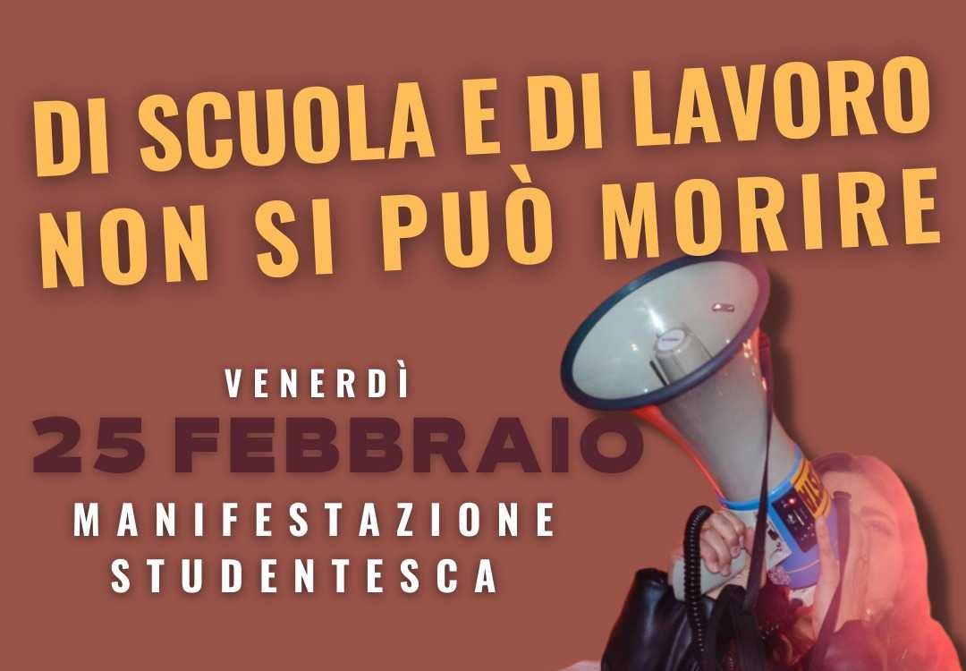 Scuola lavoro, il 25 gli studenti di Teramo scendono in piazza per chiedere sicurezza e giustizia