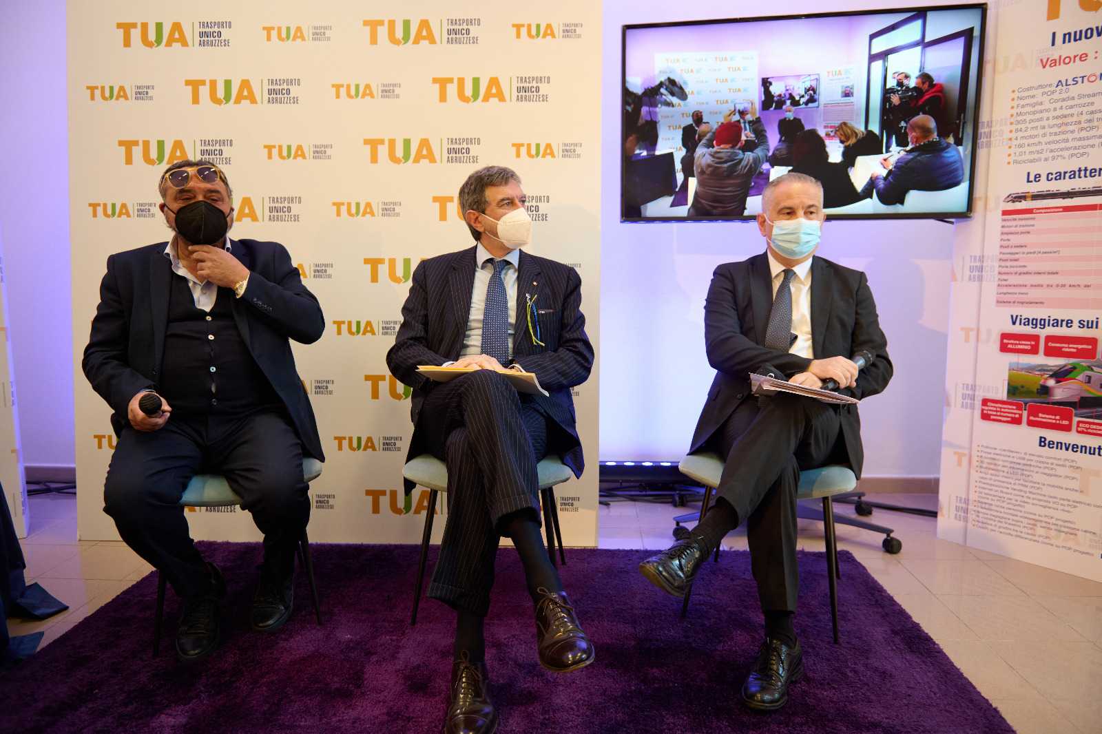 40 milioni per la collettività abruzzese, nuovi treni e nuovi impianti tecnologici sulle infrastrutture ferroviarie