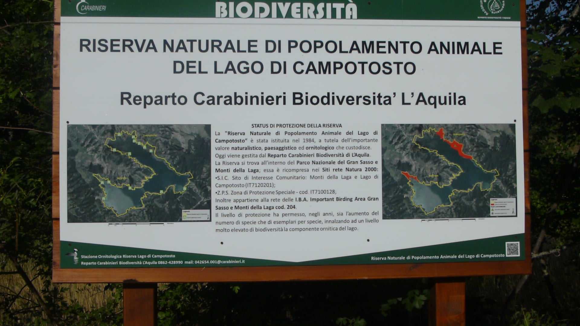 Giornata salvaguardia acquitrini, appuntamento a Campotosto con i carabinieri della Biodiversità
