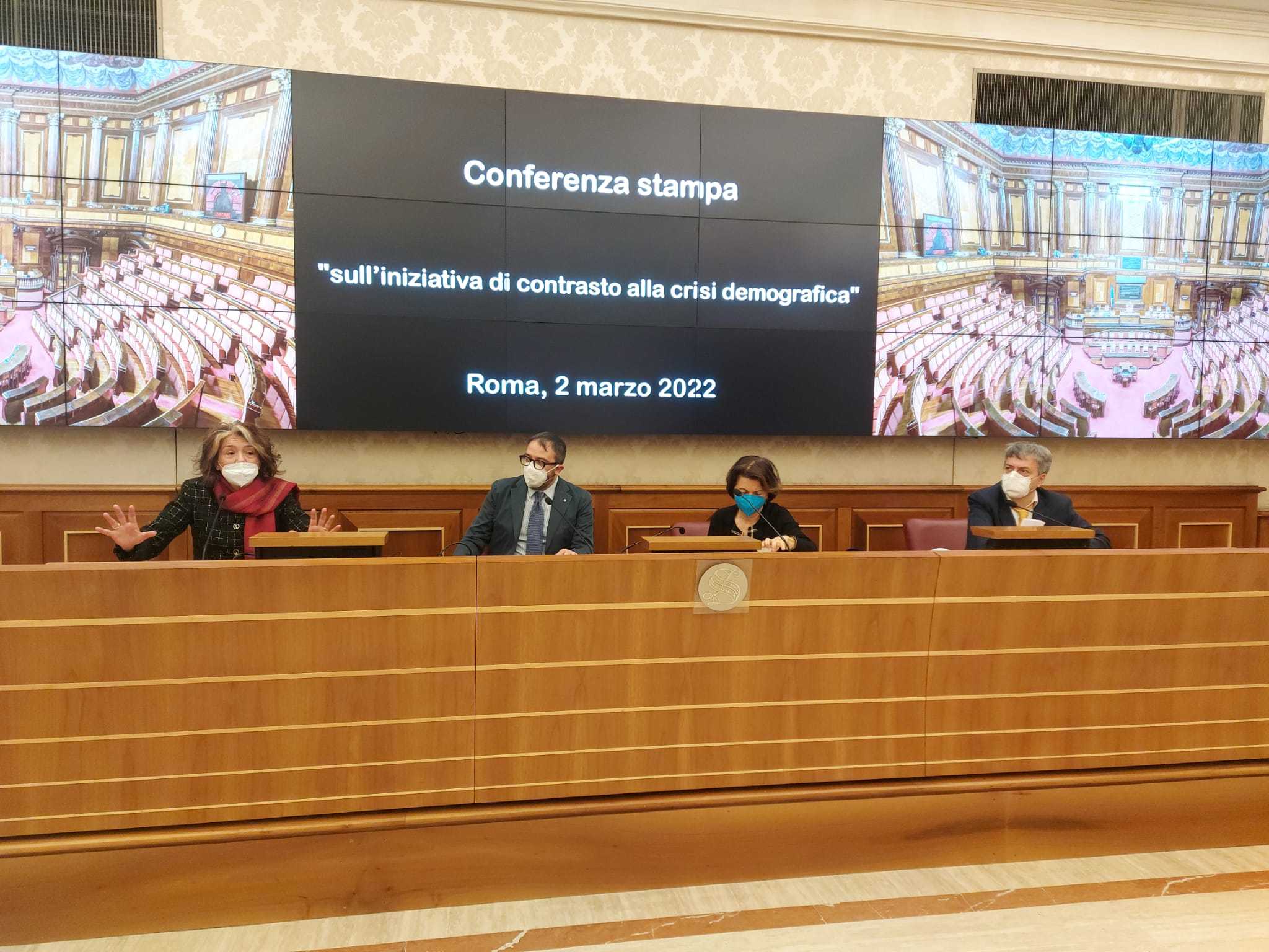 Culle vuote, crisi demografica: in Senato 40 associazioni con sindaci e senatori