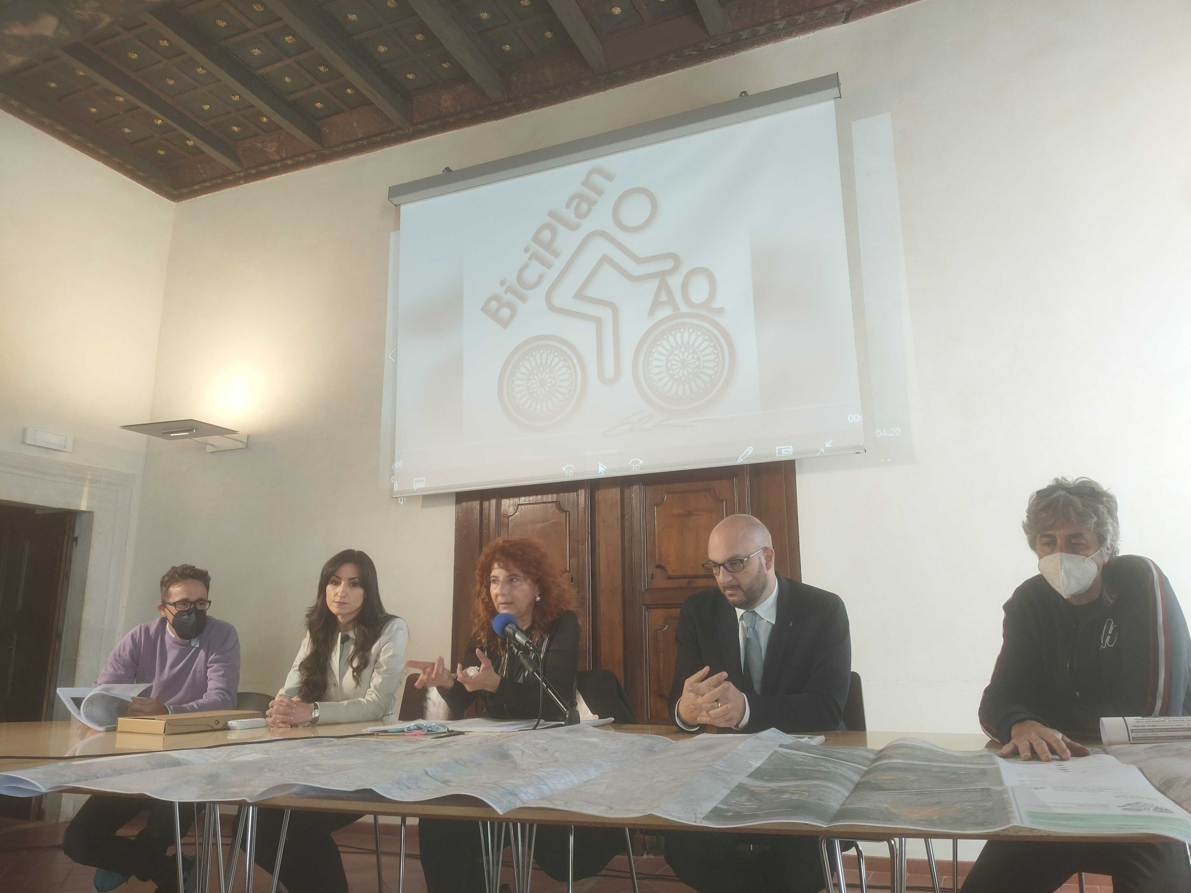 Presentato all’Aquila il Biciplan: 177 km di piste tra centro e periferie