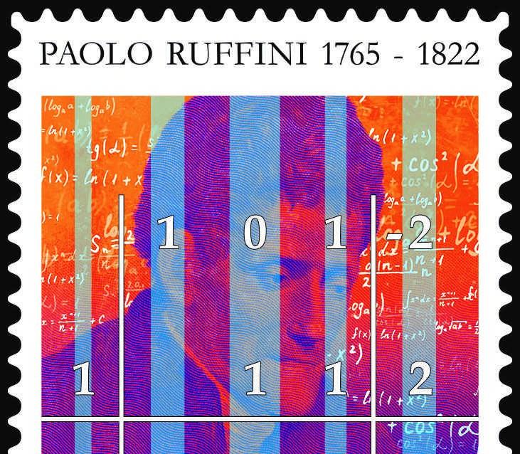 Bicentenario scomparsa di Paolo Ruffini, emesso francobollo commemorativo