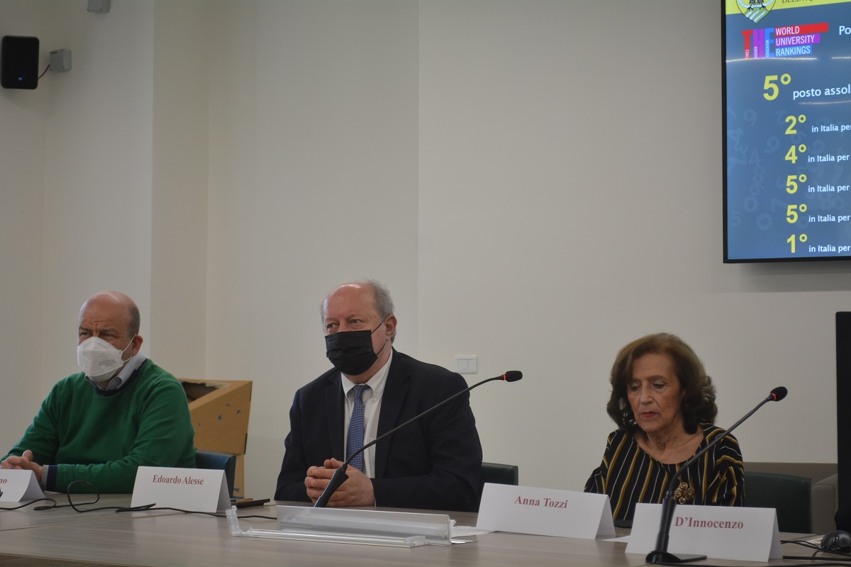 UnivAq cresce nei ranking internazionali, a livello nazionale quinta posizione