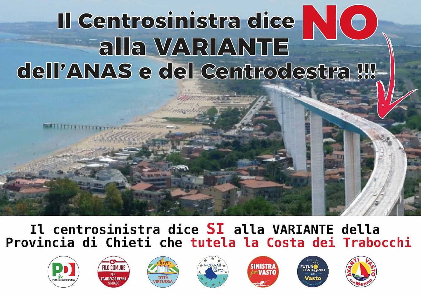 La locandina diventa della discordia, Marsilio sbotta e smentisce il sindaco Menna (video)