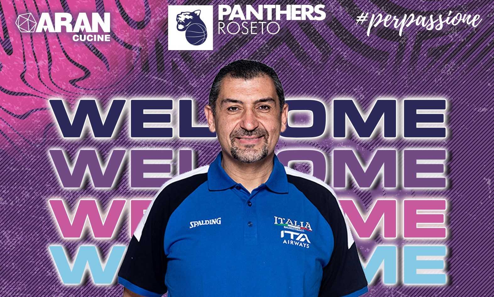 Basket, Panthers Roseto: il nuovo allenatore è Massimo Romano