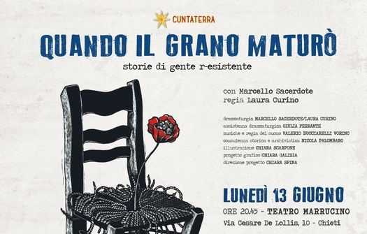 Anteprima nazionale: la “Resistenza Umanitaria” a Teatro, Chieti racconta la guerra