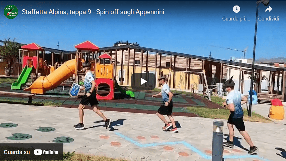 Staffetta Alpina, giorno 9: itinerario Amatrice – Montereale (foto e video)