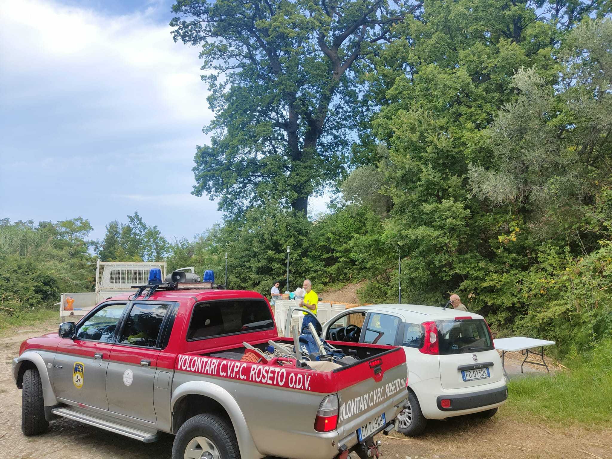 Cori alla Luna alla Fonte D’Accolle nella Riserva Borsacchio: fonte tirata a lucido (fotogallery)