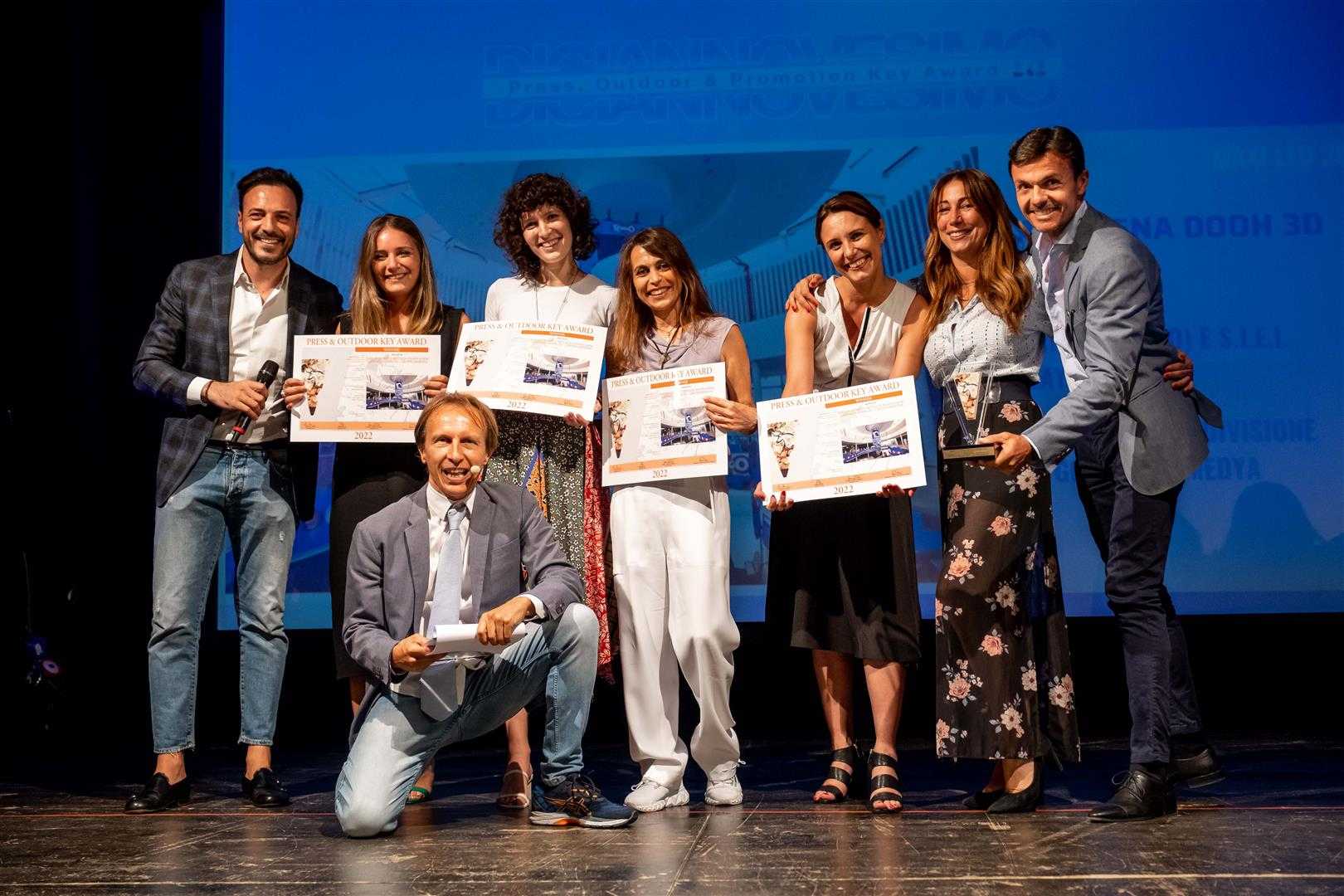 Medya Network vince il Key Award per la prima campagna pubblicitaria 3D su maxischermi nei centri commerciali