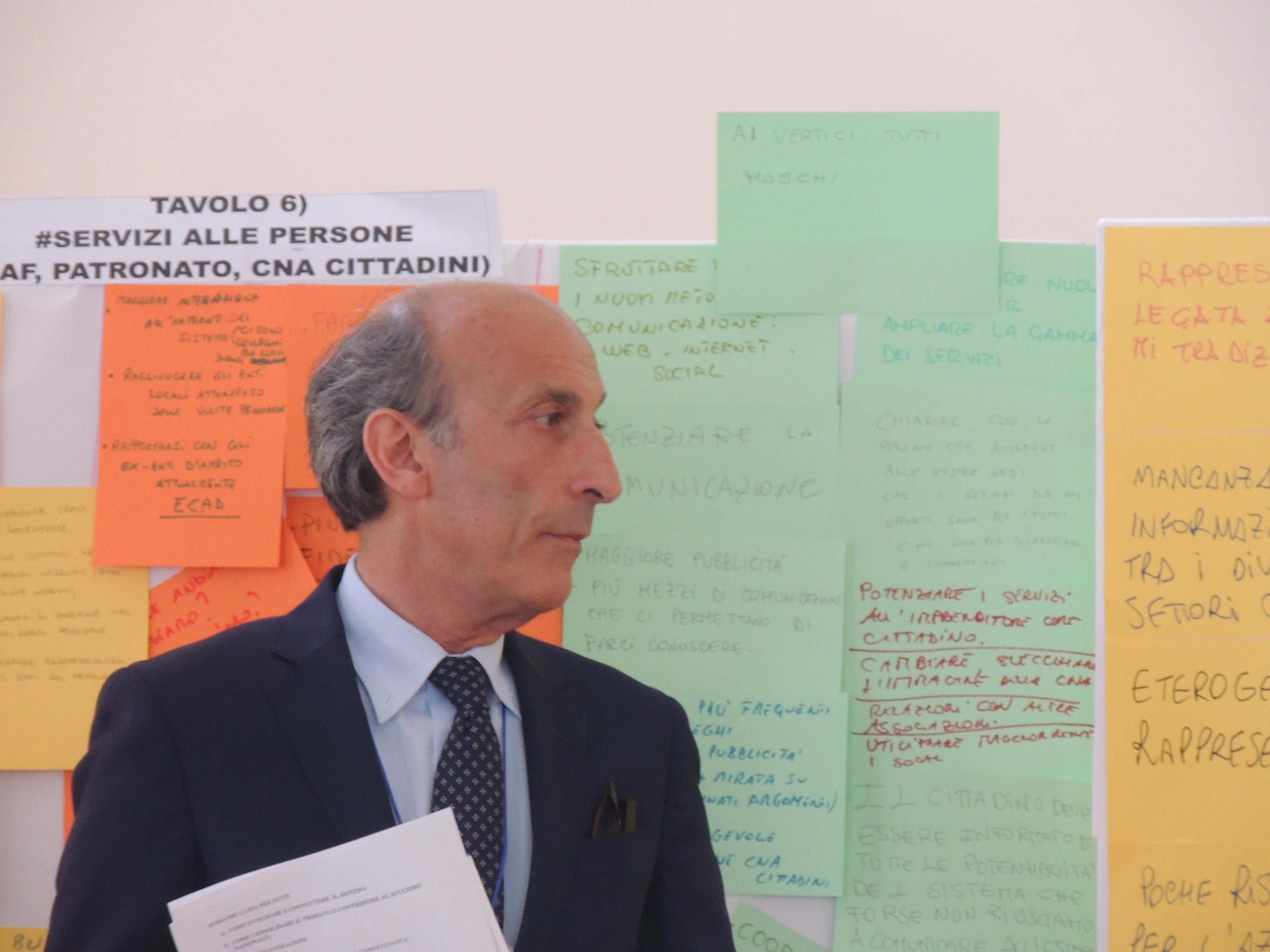 Cna a lutto per la scomparsa di Agostino Del Re, il cordoglio dei colleghi