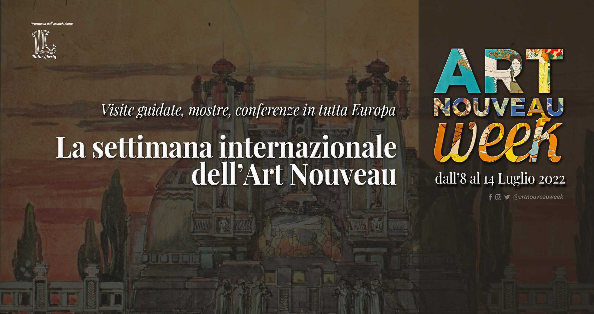 Art Nouveau week: dall’8 al 14 luglio esperienza liberty all’Aquila