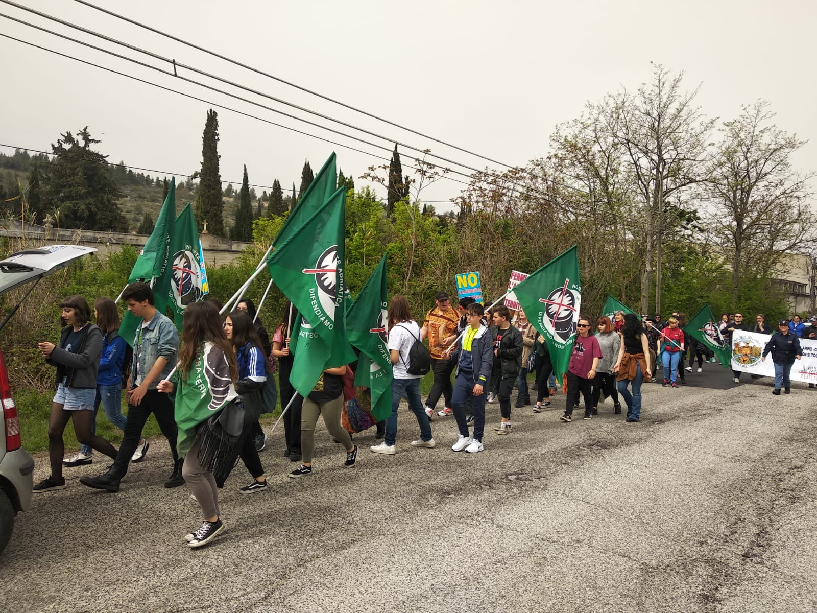 Comitati cittadini per l’ambiente Coordinamento No Hub del Gas: “Metanodotto Sulmona, ladri di futuro”