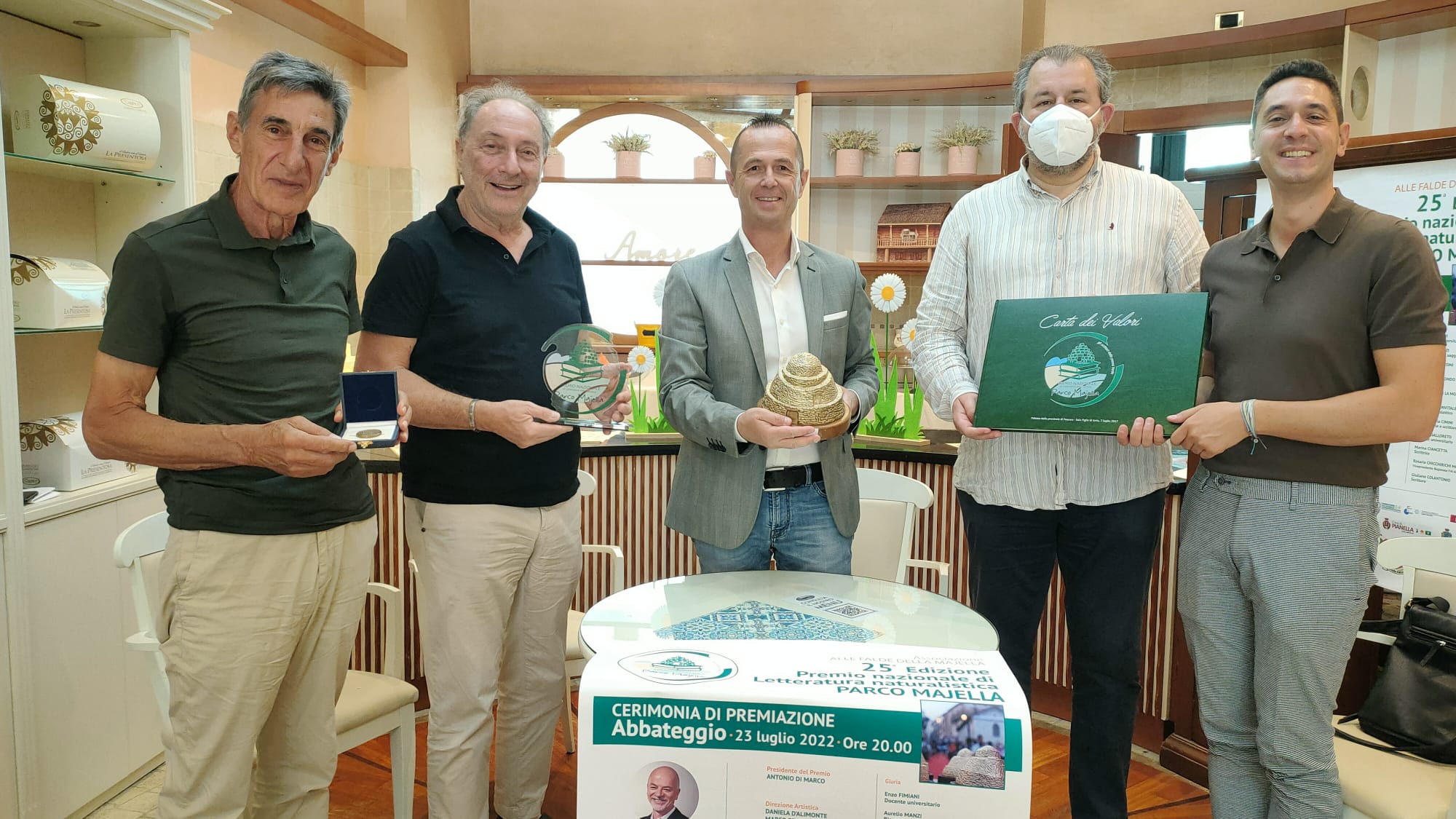 Torna il Premio Maiella: sabato 23 la cerimonia, Pistelli presidente di giuria