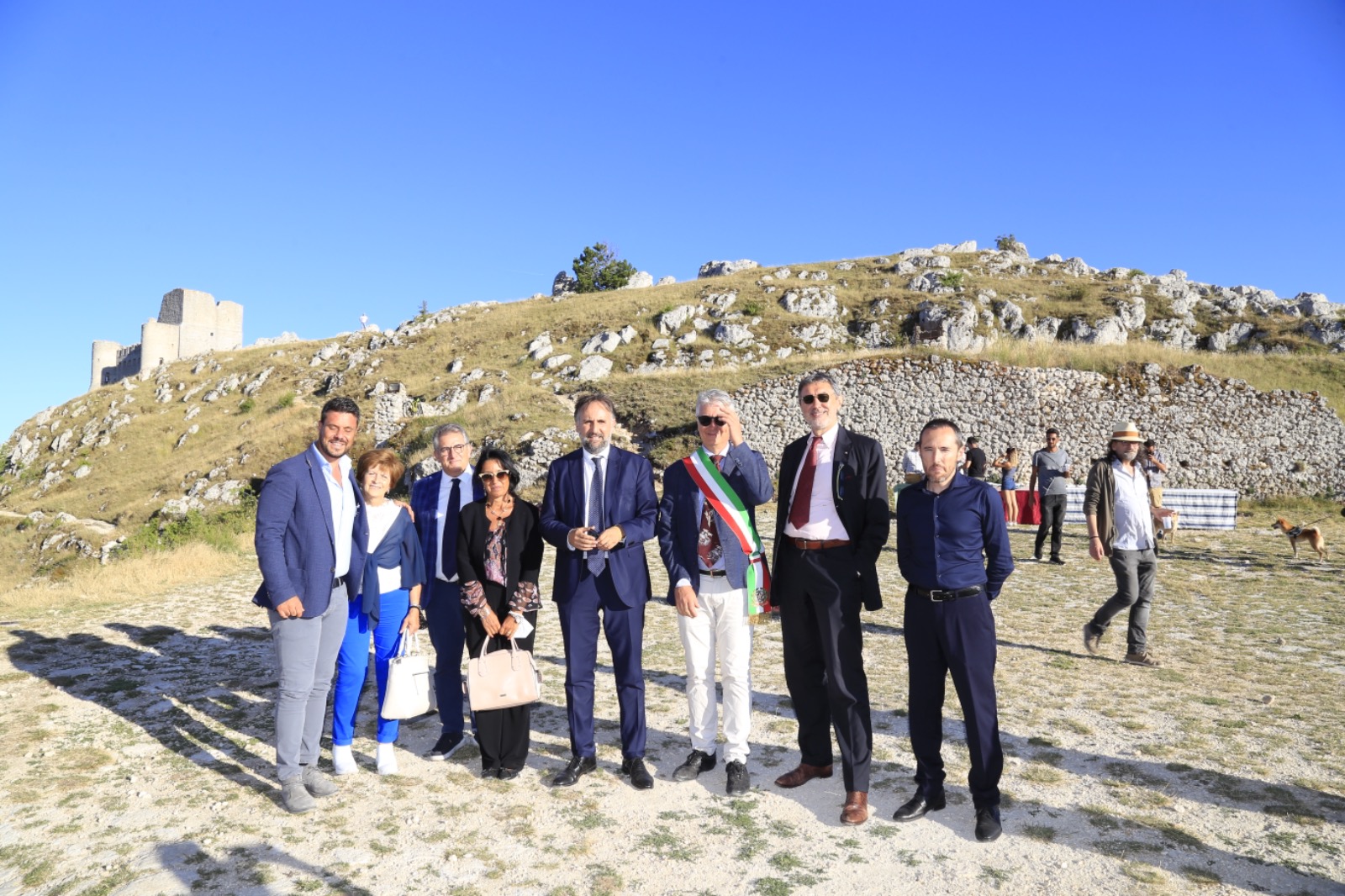 Pnrr, Marsilio: “Così rivive Rocca Calascio gioiello di storia e cultura” (fotogallery)