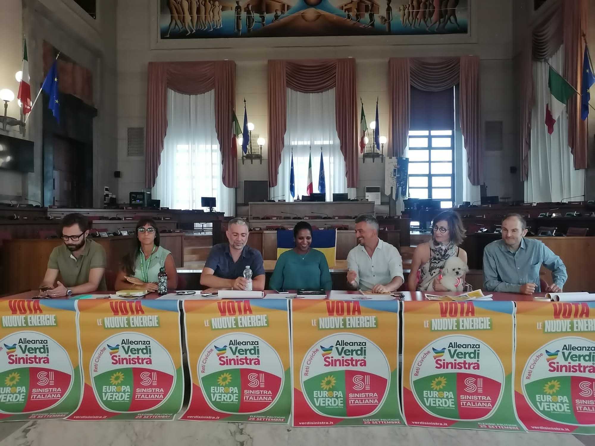 Elezioni, presentati oggi a Pescara i candidati di “Alleanza Verdi Sinistra”