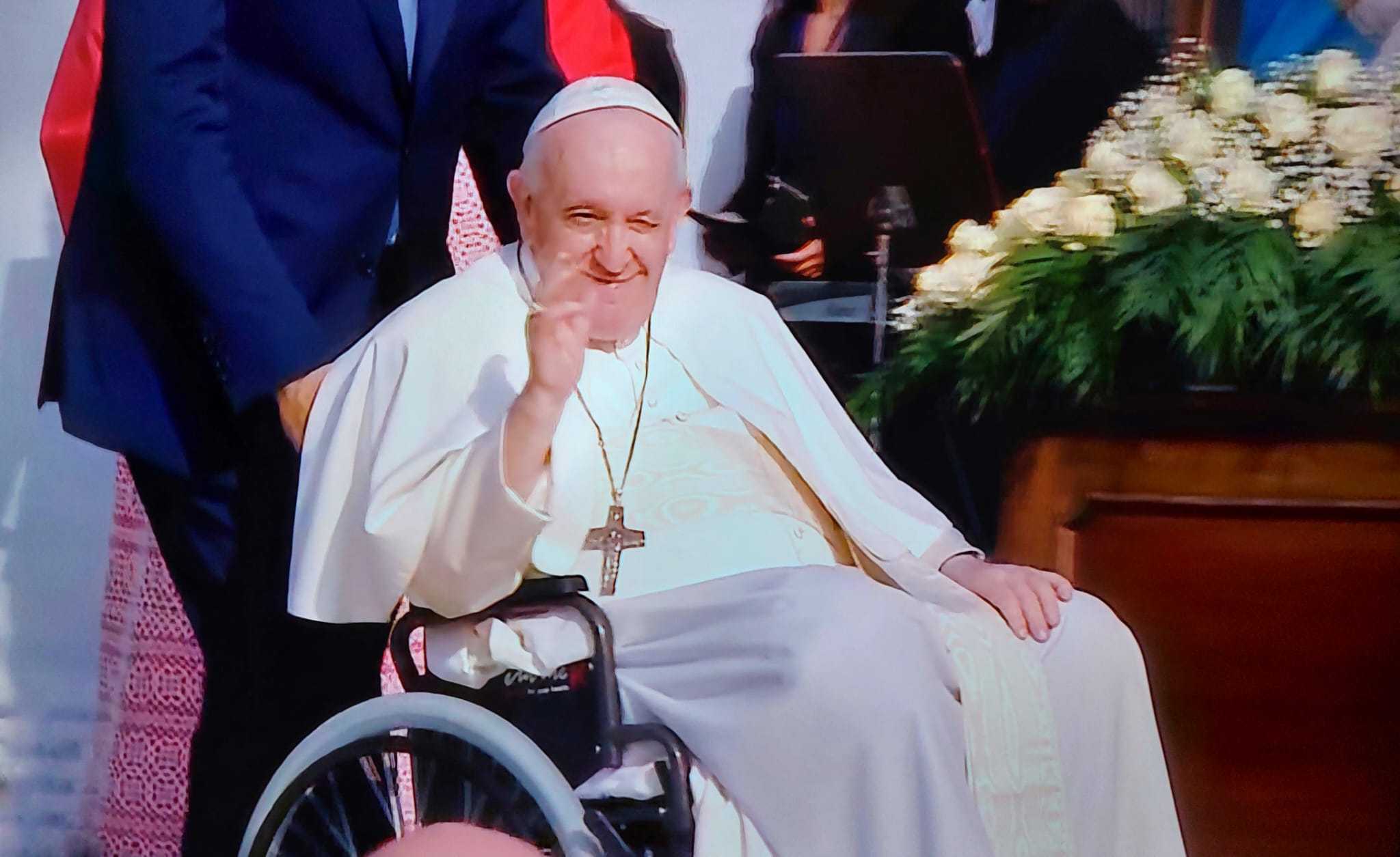 Le parole di papa Francesco ai familiari delle vittime del sisma: Jemo ‘Nnanzi