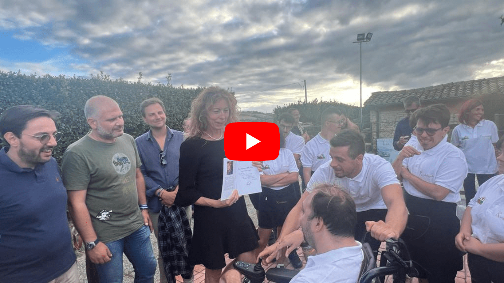 Il ministro Stefani in Abruzzo: “Più risorse per abbattimento barriere architettoniche” (foto e video)