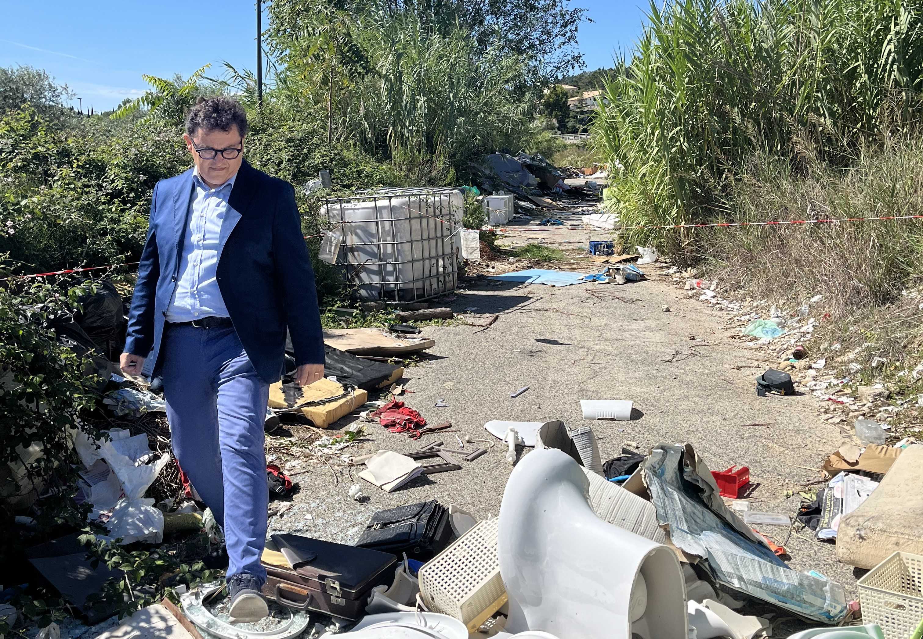 Sequestro maxi discarica, soddisfazione del consigliere Blasioli