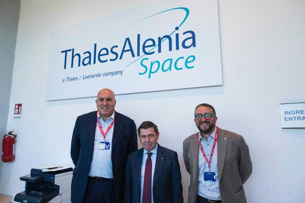 Tour in Abruzzo per il presidente Federazione Aziende Italiane per Aerospazio, Difesa e Sicurezza