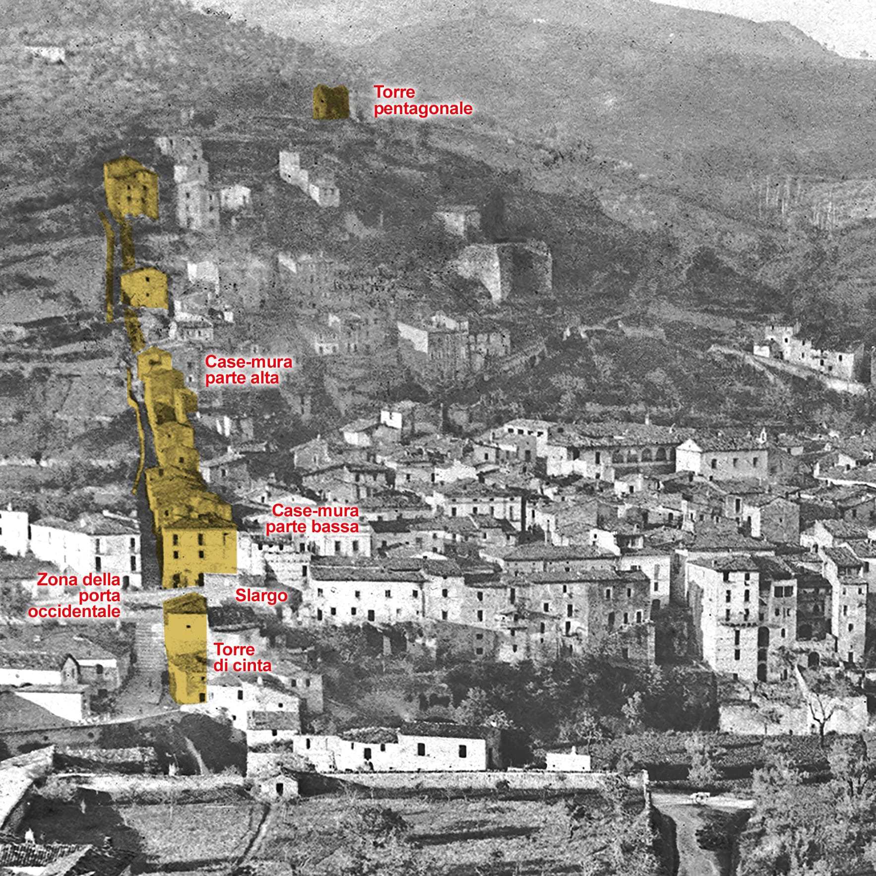 La ricostruzione a Montorio al Vomano, progetto e ricerca: testimonianza di storia, di tecnica e di vita