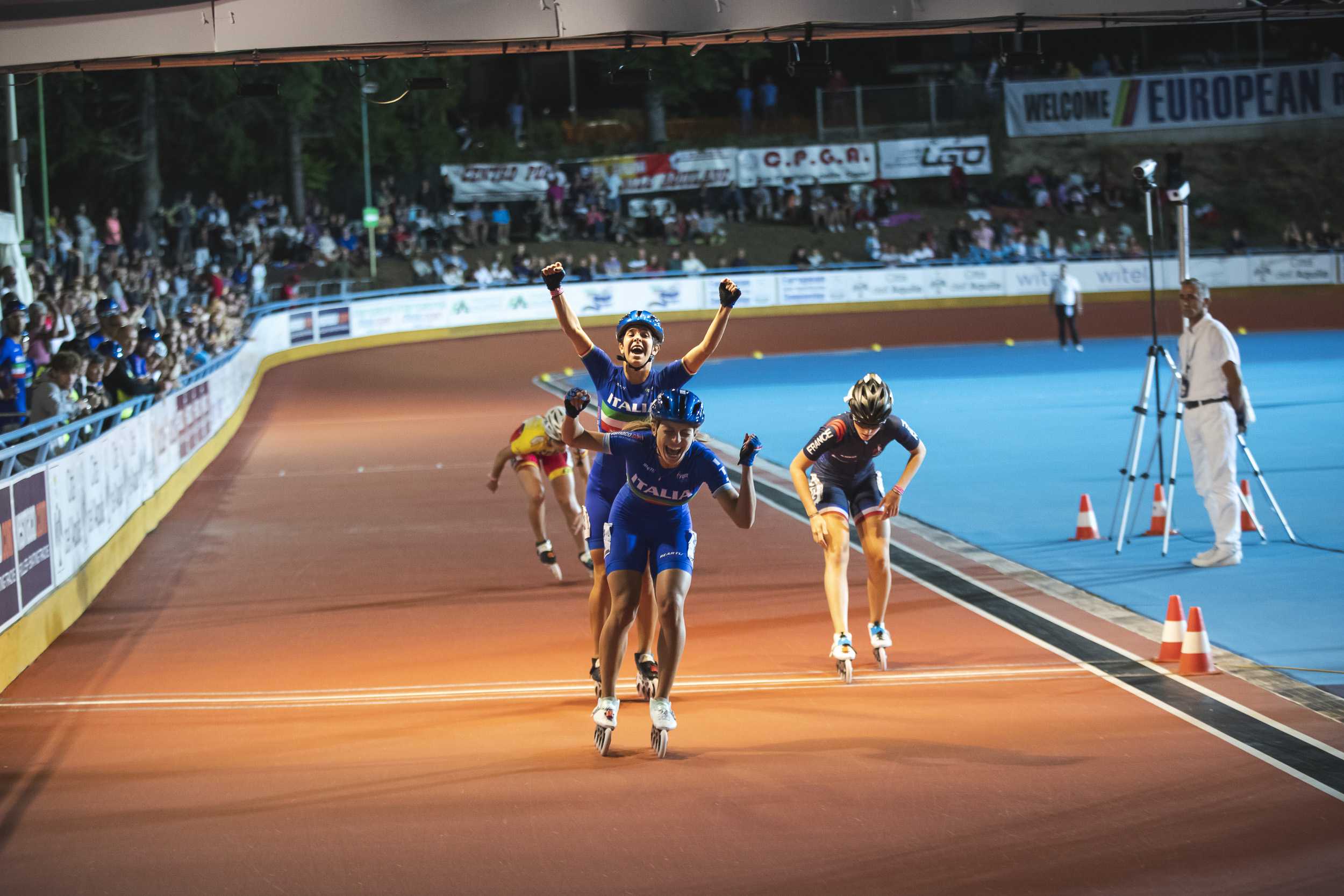 Europei pattinaggio corsa, oro nella 500 metri sprint per l’abruzzese Asja Varani