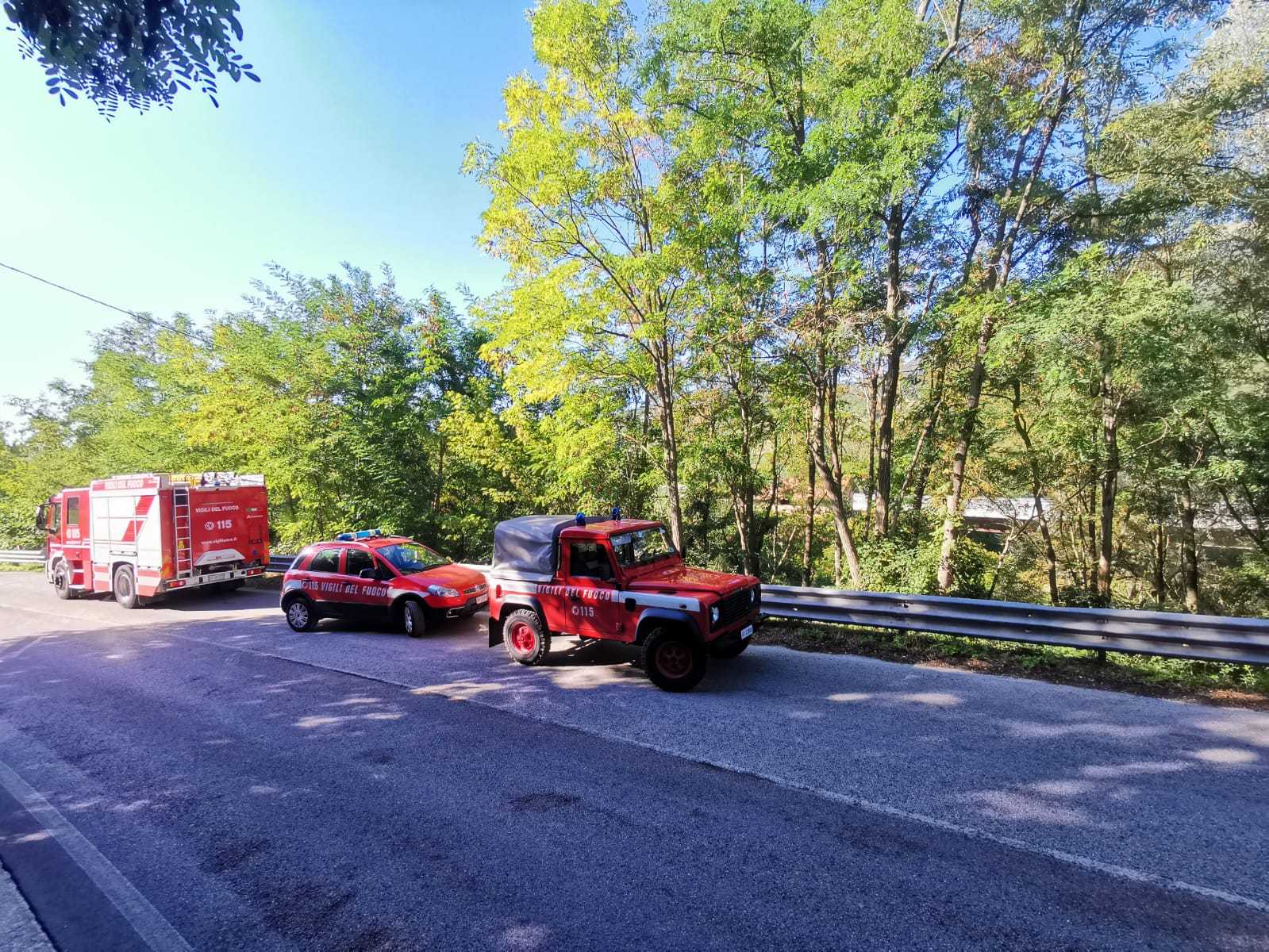 Trovata a terra sotto il ponte di Villa Passo la donna scomparsa sabato, è viva ma confusa