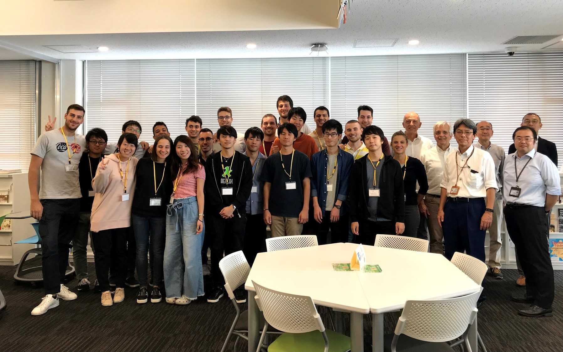 Una delegazione di studenti e docenti giapponesi visita l’Università dell’Aquila