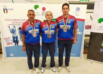 Doppio podio per gli atleti abruzzesi ai campionati italiani di bocce