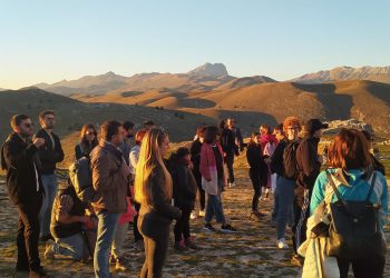 Da tutta Italia per il cinetrekking e movie tour del Gran Sasso, sarà riproposto nel 2023 (FOTO)