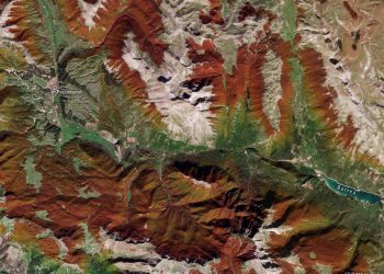 Appennino e Fucino come non li abbiamo mai visti: lo scatto dall’Agenzia spaziale europea