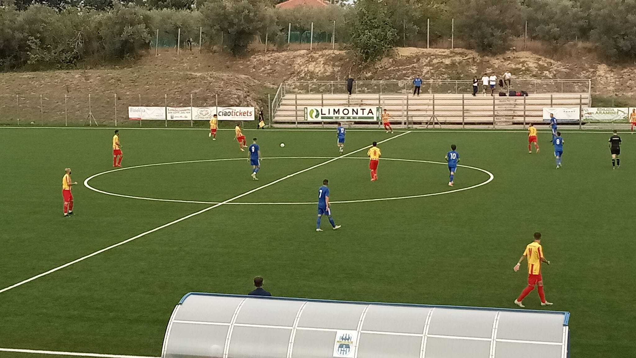 Pianella calcio, pareggio amaro contro il new club villa mattoni