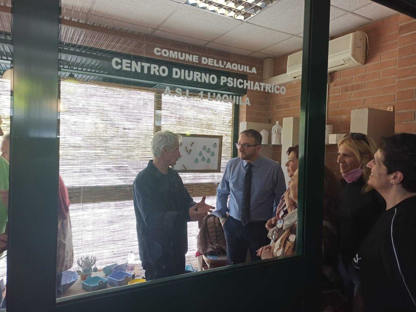 Al terminale di Collemaggio uno spazio espositivo permanente curato dal Centro diurno psichiatrico