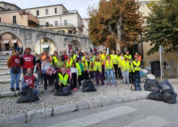 Grande partecipazione all’iniziativa promossa dal Comune “Sulmona pulita siamo noi”