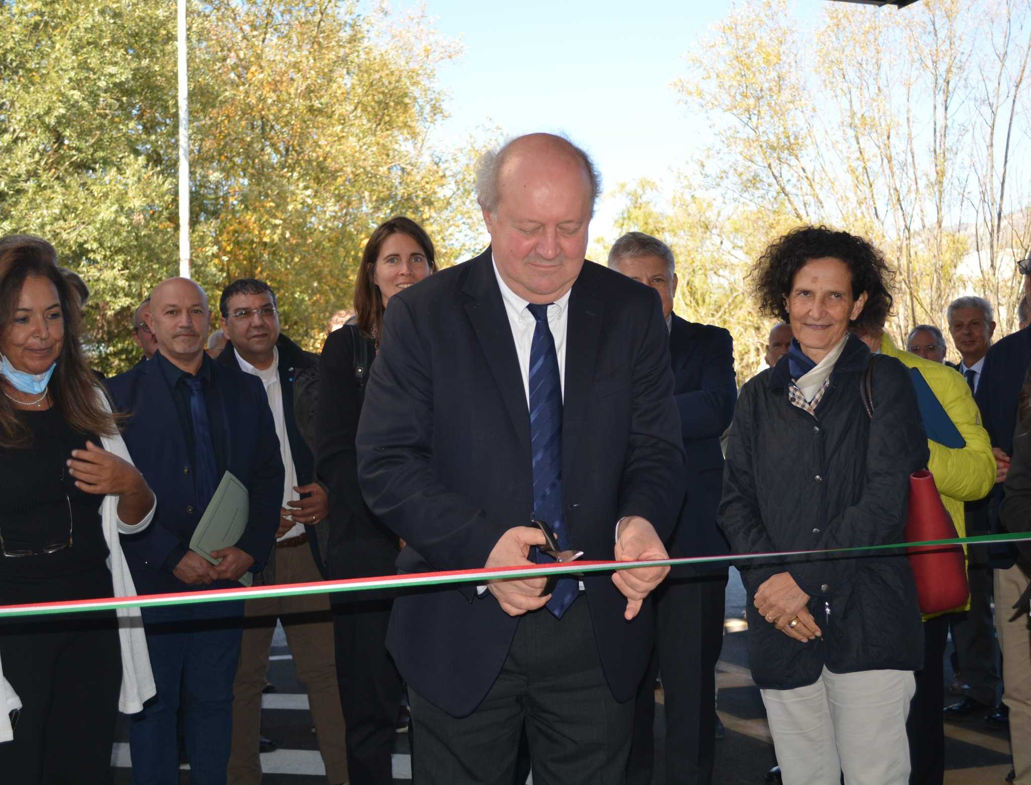 Nuova sede Università dell’Aquila, taglio del nastro al Tecnopolo d’Abruzzo