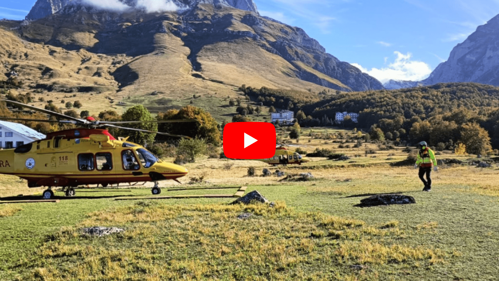 Infarto mentre sale sul Corno Piccolo, 52enne romano salvato dal soccorso alpino abruzzese