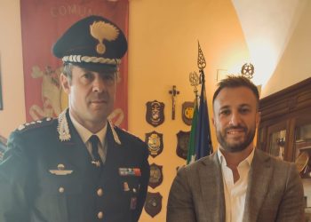 Il comandante provinciale dei carabinieri Saccone in visita al Comune di Giulianova
