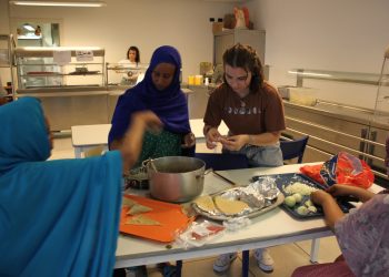 Riapre al pubblico la Mensa di Celestino, finora pasti erogati all’esterno a causa della pandemia