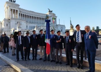 Si è tenuto ieri il “Primo raduno nazionale” dell’Unuci al cospetto dell’Altare della Patria