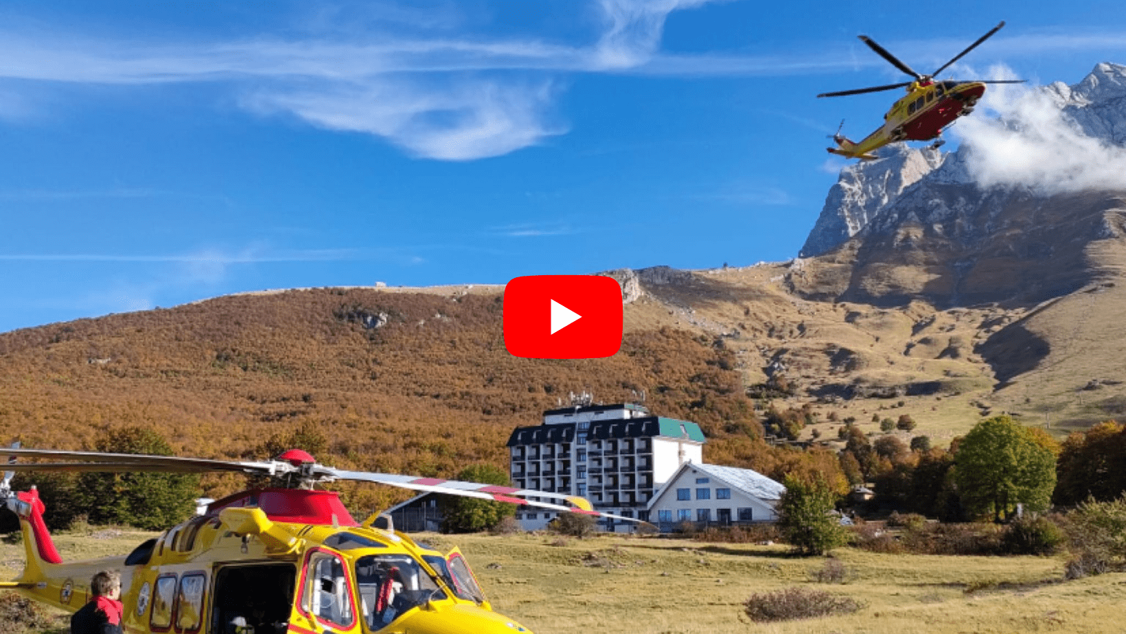 Si stacca un masso e finisce su una giovane escursionista, intervento di soccorso sul Gran Sasso