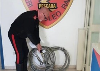 Furti di rame, denunciati due uomini: uno aveva in macchina 40 chili di cavi rubati