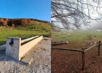 Parco Nazionale, nuovo abbeveratoio per il bestiame e lavori per migliorare la vita degli animali