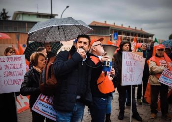 Protesta al Cup di Pescara, Paolucci e Blasioli: “Con i sindacati contro esternalizzazione”