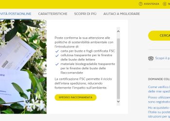 Anche in Abruzzo si può spedire direttamente da pc e smartphone con “Postaonline”