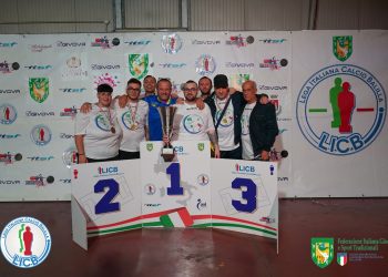 Campionati delle regioni di calcio balilla, l’Abruzzo conquista il terzo gradino del podio