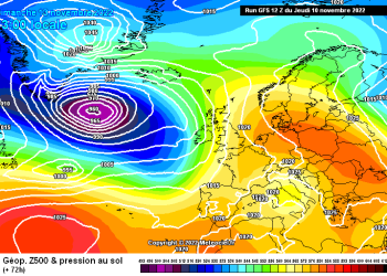 Il meteo in Abruzzo 11 – 17 novembre: goccia instabile in arrivo da est nel week end, altre piogge probabili a metà settimana