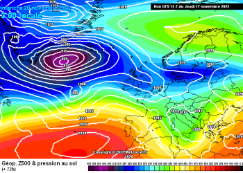 Il meteo in Abruzzo 18 – 24 novembre: settimana all’insegna del tempo instabile con piogge ed anche nevicate sui rilievi