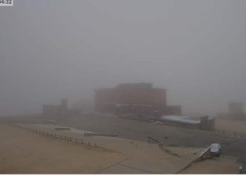 Si rivede la neve a Campo Imperatore, è la prima volta in questa stagione autunnale